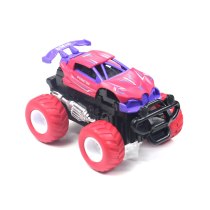 Feichao Inertia 4WD Car Vehicle Pull Back Stunt Car Anti-Shatterproof Toy Car For children's Birthday Present 2-6 years old