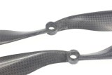 FEICHAO 4 Pairs 12x4.5 3K Carbon Fiber Propeller CW CCW 1245 Props  For  Quadcopter Hexacopter UFO + FS
