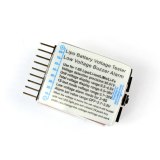 FEICHAO Lipo Battery Voltage Tester Volt Meter Indicator Checker Dual Speaker 1S-8S Low Voltage Buzzer Alarm 2in1 2S 3S 4S 8S +FS