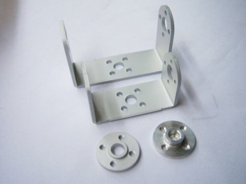FEICHAO 1 set Robot servo spare parts: Metal U holder + round servo mount Bracket +FS