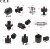 FEICHAO 1/4  3/8  5/8  M8 M6 Male to Female Thread Screw Mount Converter Adapter Mic Bracket Stand Tripod Plate SLR Camera Accessories