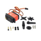 FEICHAO 90/180/270/360 Degree RC servo 20KG Full Metal Gear Digital Servo Waterproof Large Torque with 25T Arm for Cars RC Toy