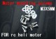 FEICHAO M3 X 5MM motor mounting screws screw For mounting screws heli 450 500 + FS