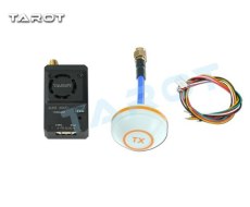 Tarot TL300N4 5.8G 32CH 1000mW Wireless AV Transmitter with Aluminum Case + Mushroom Antenna Sender Kit