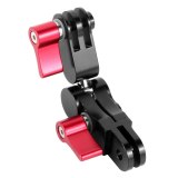 FEICHAO 360° Arm Magic Hand Extension Adapter Swivel Joint Helmet Tripod Mount CNC for Gopro Hero 13 8 7 6 5 for DJI Osmo Action Camera Acc