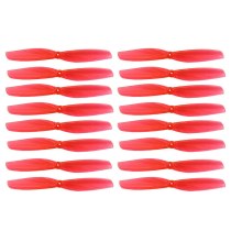 FEICHAO 8Pairs 16PCS  65mmS 65mm 2 Paddle 1mm/1.5mm Hole Propeller for 0805-1105 Motor for RC Drone FPV Racing Toothpick Frame