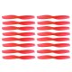 FEICHAO 8Pairs 16PCS  65mmS 65mm 2 Paddle 1mm/1.5mm Hole Propeller for 0805-1105 Motor for RC Drone FPV Racing Toothpick Frame