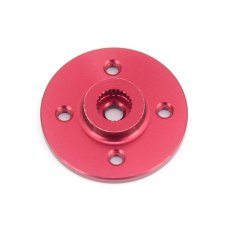 FEICHAO 1 Piece CNC Aluminum Alloy Servo Plate Round Disc Horn 25T Red Color for FUTABA TOWER Series + FS