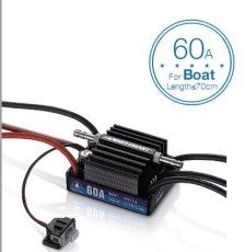 Hobbywing SeaKing V3 Waterproof Speed Controller 60A  2-3S Lipo 6V/2A BEC Brushless ESC for RC Racing Boat