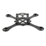 FEICHAO Brushed Mini Drone Frame Kit 100MM Wheelbase Carbon Fiber Frame Hollow Cup Rack for Indoor FPV Racing Drone