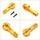 FEICHAO 10Pcs Aluminum Alloy Servo Arm Horn 25T for 1/8 1/10 Scale Models RC Car Robot Boat Airplane Torque Metal Pro MG995 Futaba