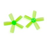 FEICHAO 2 Pairs 2035 Propeller 2.0 inch 50.8mm PC Props 5-Paddle CW CCW Paddle for Indoor Brushless FPV Racer Drone Quadcopter