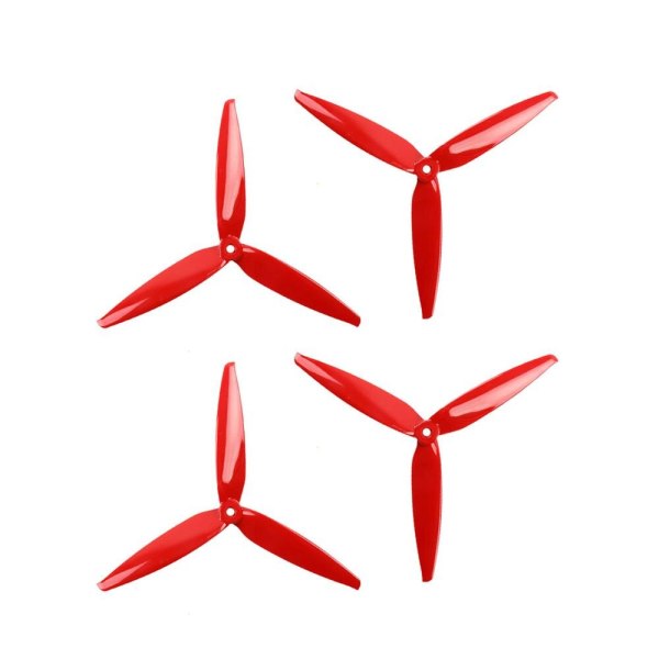 FEICHAO 2 Pairs 7040 7inch 3 paddle Propeller Props with 5mm Mounting Hole for 2206-2407 Brushless Motor for FPV RC Racing Drone