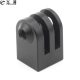 FEICHAO 1/4  Tripod Adapter CNC Metal Monopod Mount Base Black for Gopro Hero 13 8 7 6 5 4 SJCAM Yi for DJI OSMO Action Camera Accessories