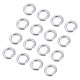 FEICHAO 100pcs/lot M3 Screw Spring Washer Split lock washer For Gear motor mount / Servo Bracket / Robot Car Chassis + FS