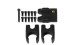 Tarot 16MM Carbon Tube Folding Positioning Holder Seat Group TL68B27 Black for FY680 FY690S 650 680PRO Multicopter +FS
