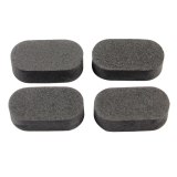 FEICHAO  4pcs 3M Lightweight Shockproof EVA Sponge Landing Gear Skids Mat Cushion for 130 180 210 250 FPV RC Quadcopter