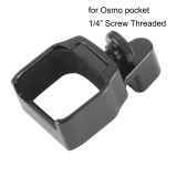 FEICHAO Handheld Gimbal Expansion Adapter Clip Bracket Tripod 1/4 3/8 Mount Quick Release for FIMI PALM for DJI Osmo Pocket Stabilizer