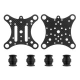 FEICHAO FPV Carbon Fiber Anti Vibration Plate & Rubber Balls for Phantom 1 2 Gimbal Mount Quadcopter for Gopro Hero 2 3 PTZ mount
