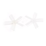 FEICHAO 2 Pairs 2035 Propeller 2.0 inch 50.8mm PC Props 5-Paddle CW CCW Paddle for Indoor Brushless FPV Racer Drone Quadcopter