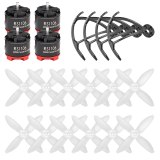 FEICHAO RS1106 Brushless Motor 4500KV 7500KV + AVAN Micro 2  Propeller + Guard Bumper Protect for Tiny Racer Drone Babyhawk