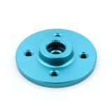FEICHAO 1 Piece CNC Aluminum Alloy Servo Plate Round Disc Horn 24T Blue Color for HITEC Series + FS
