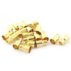 FEICHAO 2mm 4mm 5mm 8mm Gold Bullet Banana Connector plug Male Female Thick Gold Plated for ESC Battery 100pairs included