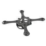 FEICHAO Brushed Mini Drone Frame Kit 100MM Wheelbase Carbon Fiber Frame Hollow Cup Rack for Indoor FPV Racing Drone