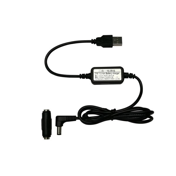 2 In 1 Lipo Battery Power Supply Charging Cable Wire Charger for Fatshark FPV Goggles RC Lipo Battery Models Toys