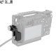 FEICHAO 1/4 -20 Screws Cable Lock Clip Clamp Mini Aluminum Alloy for HDMI Cord Protector for Sony A6500 A6300 A6000 Camera Cage Kit Rig