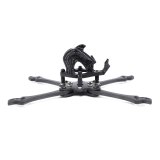FEICHAO GEP-CR/DX4 3/4 Inch 155/153mm Wheelbase Cinerun/RUN HD3 Cinewhoop Frame Kit 3mm For DIY FPV Racing Quadcopter RC Drone