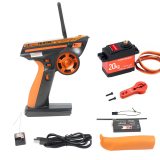FEICHAO GT3C FS-GT3C 2.4GHz 3CH Transmitter w/ Battery GR3E Receiver 20KG 180/270 Degree Digital Servo 25T Arm For RC Cars Boat