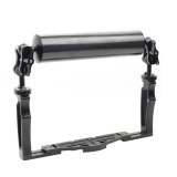 FEICHAO Upgraded Scuba Dive Tray Dual Handle Grip Bracket Shutter Trigger for GoPro 13 Canon Sony SLR Camera Underwater Photo Accessories