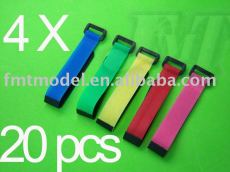 FEICHAO 20pcs Hook and & Loop Fastening Tape For RC Helicopters Heli Aircraft Multicopter Quadcopter Boat Car Model Toy FS
