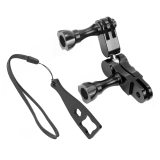 FEICHAO 360° Arm Magic Hand Extension Adapter Swivel Joint Helmet Tripod Mount CNC for Gopro Hero 13 8 7 6 5 for DJI Osmo Action Camera Acc