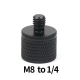 FEICHAO 1/4  3/8  5/8  M8 M6 Male to Female Thread Screw Mount Converter Adapter Mic Bracket Stand Tripod Plate SLR Camera Accessories