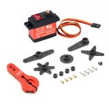 FEICHAO 90/180/270/360 Degree RC servo 20KG Full Metal Gear Digital Servo Waterproof Large Torque with 25T Arm for Cars RC Toy