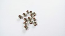 FEICHAO 100pcs M3 Stainless Steel Skid Nut with Tooth Outside Gear Nut FS