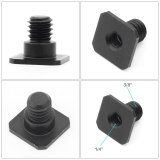 FEICHAO 1Pcs 1/4 3/8 Male to Female Thread Screw Mount Adapter Tripod Plate Screw Mount for Camera Flash Tripod Light Stand Converter