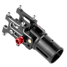 FEICHAO 1 CNC Aluminum Alloy Dual-use Manual Folding Frame Arm / Landing Gear Mount Adapter 22mm RC Quadcopter Aircraft Drone Accessories