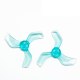 FEICHAO 20 pair 1635 3 Paddle Propeller with 1mm Mounting Hole Compatible Brushless Motor for 80mm Indoor Frame