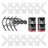 FEICHAO RS1106 Brushless Motor 4500KV 7500KV + AVAN Micro 2  Propeller + Guard Bumper Protect for Tiny Racer Drone Babyhawk