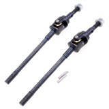 FEICHAO Hard Steel Front Axle CVD Universal Drive Shaft For AXIAL SCX10 II 90046 47 RC Car Parts Toys for Children