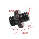 FEICHAO 1/4  3/8  5/8  M8 M6 Male to Female Thread Screw Mount Converter Adapter Mic Bracket Stand Tripod Plate SLR Camera Accessories