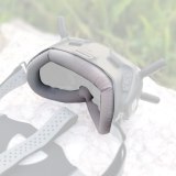 FEICHAO FPV Goggles Faceplate Lycr Fabric Sponge Pad Replacement w/ Head Strap for DJI Digital FPV Goggles RC Drone Spare Part