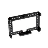 FEICHAO Monitor Cage Bracket Aluminum Alloy Form-Fitted for FeelWorld F6 Plus 5.5  Display On-Camera Monitor Accessories 1/4 -20 Mount