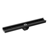FEICHAO Hot Cold Shoe Extension Rail Bracket Bar 18cm 1/4  Screw Mount for Flash Speedlite Video Light Microphone for Canon Nikon Sony