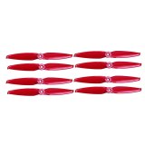 FEICHAO 4 Pairs 6042 6.0x4.2 PC 2-Paddle Propeller with 5mm Mounting Hole FPV Propeller for FPV RCing Drone