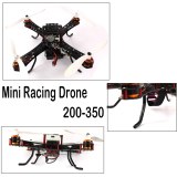 FEICHAO 1Set RC Drone Landing Skid Gear Tripod Mount Metal Set for 200 210 250 300 Mini Racing Quadcopter with DIY M2.5 / M3 Scews
