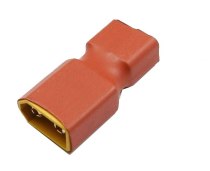 FEICHAO XT60 Male to T Dean Female Plug Conversion Connector For Battery & Charger + FS